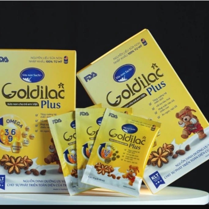 Sữa non Sachi Goldilac Plus gói 14g