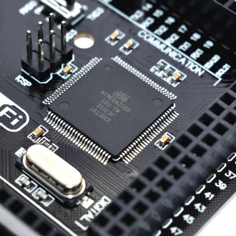 Mega2560 + WiFi R3 ATmega2560 + ESP8266 32Mb Bộ nhớ USB-TTL CH340G Bo mạch tương thích cho Arduino Mega NodeMCU cho WeMos ESP8266