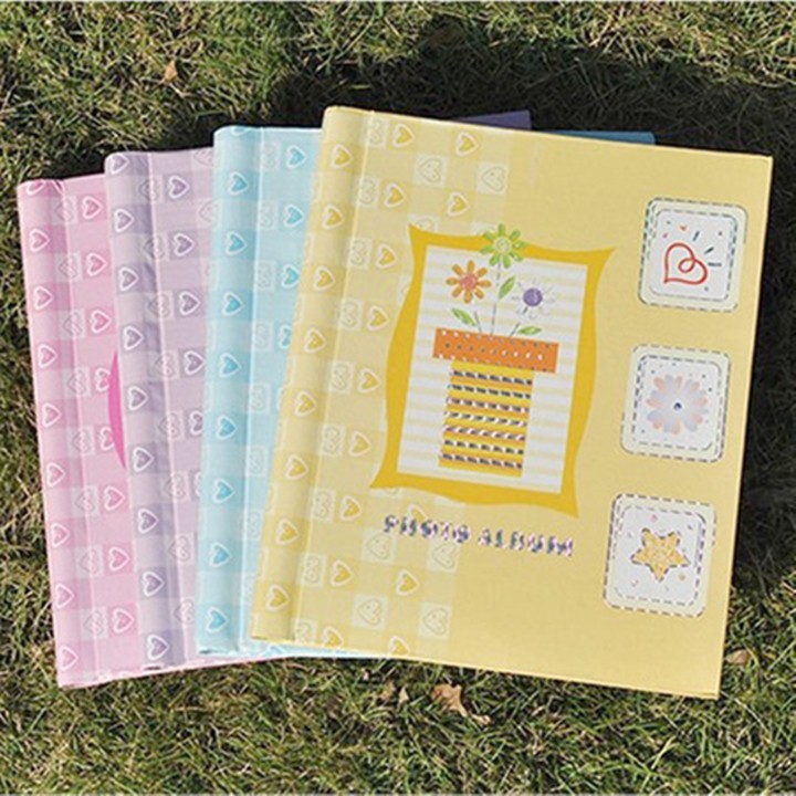 Album dán ảnh 24x29 cm nhiều mẫu bìa mới gáy lò xo để ảnh nhiều cỡ Kho album ảnh AnVy