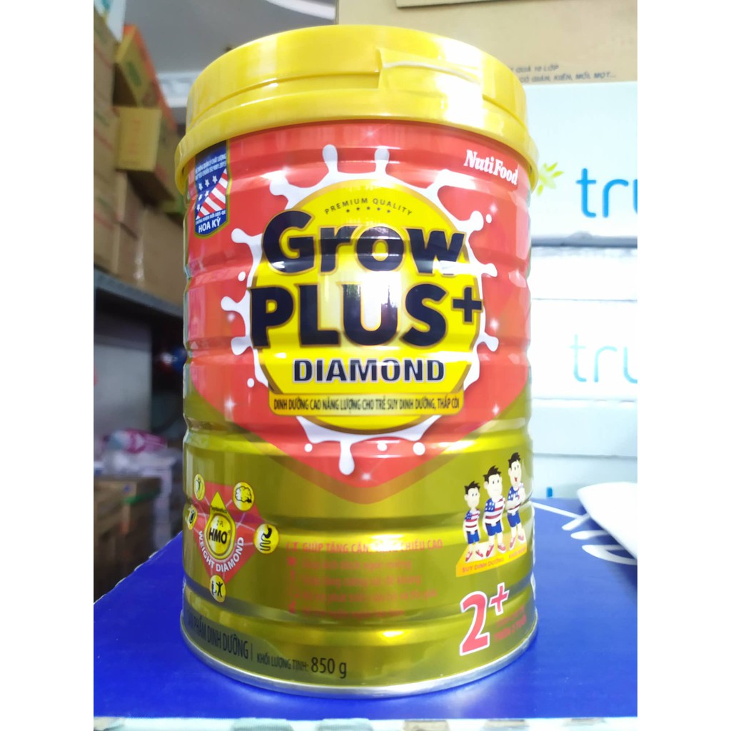 Sữa bột Grow Plus+ Diamond số 1+ và 2+ 850g