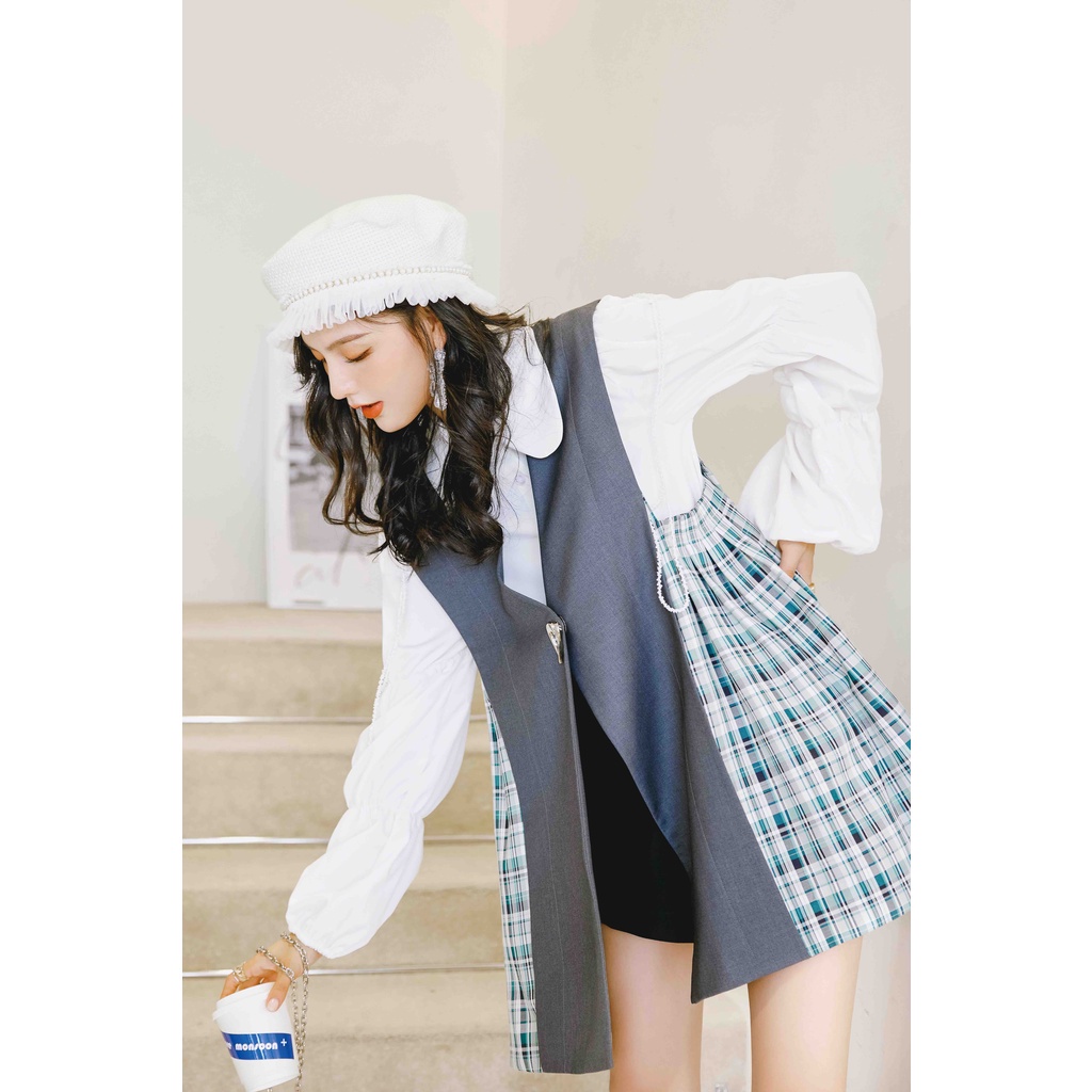 Iris Boutique IV014 21/Falls Dush grey vest-Áo vest | BigBuy360 - bigbuy360.vn