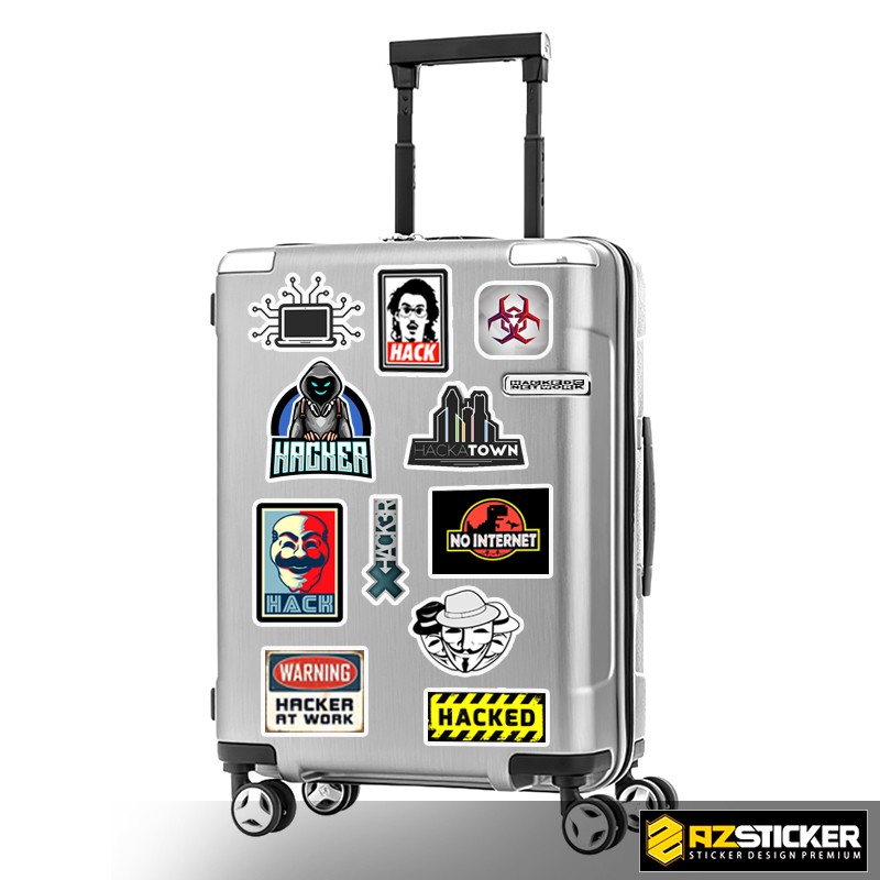 [Set 100+] Sticker Hacker | Dán Nón Bảo Hiêm, Điện Thoại, Laptop, Bình Nước...Chống Nước, Chống Bay Màu..