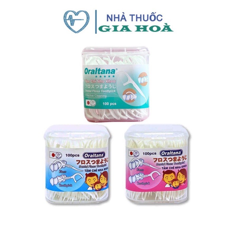 Tăm chỉ nha khoa Oraltana 5 sao (Tanaphar) (Nhiều kích cỡ)