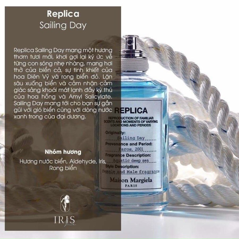 [ Mẫu thử ] Unisex Nước hoa Replica Sailing Day EDT Spray / Chuẩn authentic | BigBuy360 - bigbuy360.vn