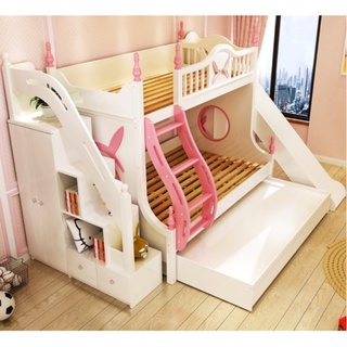 Giường Tầng kèm cầu trượt