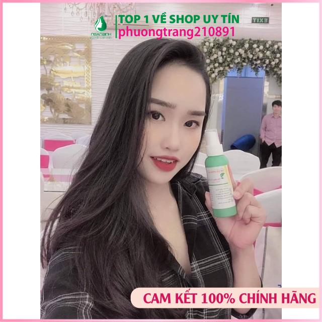 Xịt tinh dầu dưỡng tóc hương bưởi Ngân Bình giúp kích mọc tóc, giảm tình trạng tóc gãy rụng 100ml