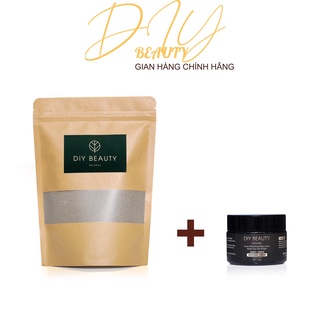 Combo tắm trắng bột cà phê cam thảo 300gram + sữa dưỡng thể trắng da 50gram