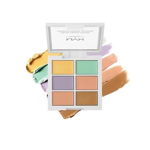 Bảng Kem Che Khuyết Điểm nyx 6 Màu Đa Năng Chất Lượng