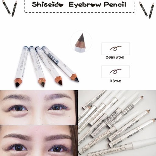 Chì Kẻ Chân Mày SHISEIDO Eyebrow Pencil HSS44 Trúc Cosmetics