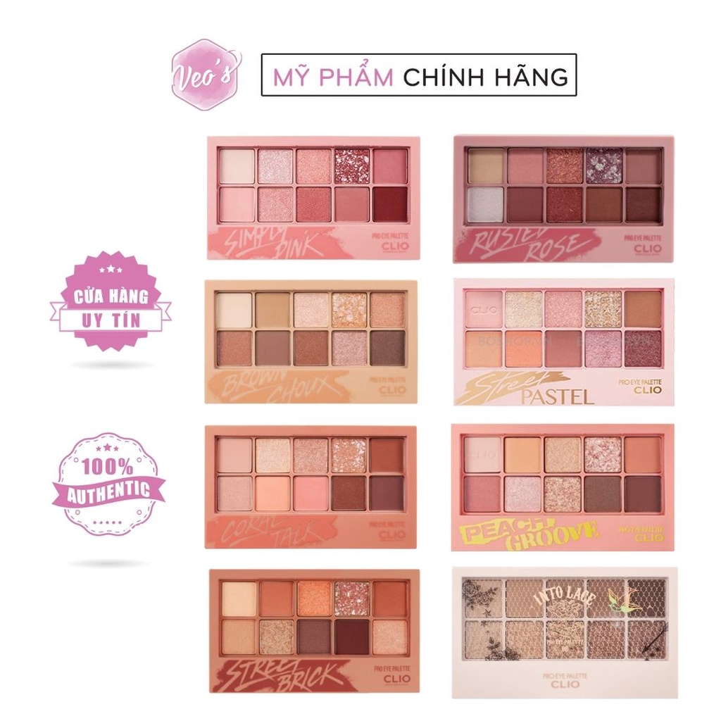 Bảng Phấn Mắt Clio Pro Eye Palette