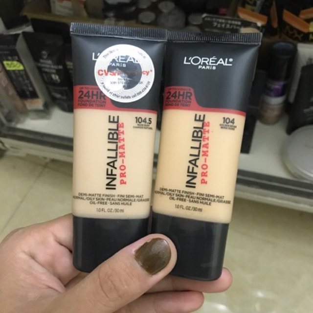 Kem nền LOREAL INFALLIBLE PRO-MATTE 24HR FOUNDATION