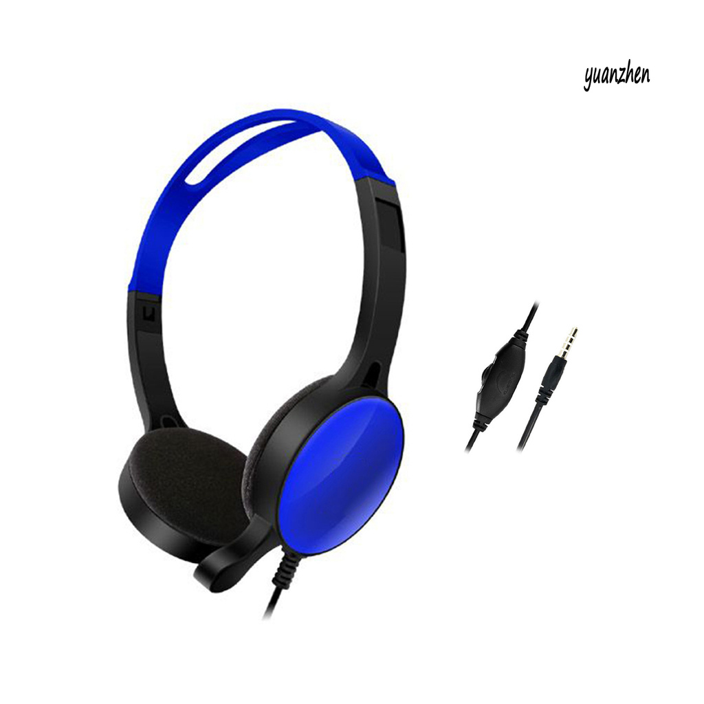 yuanzhen GM-007 Universal Foldable 3.5mm Wired Gaming Headphone with Mic for Phone/PC