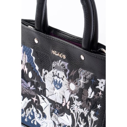 Túi xách NGAOS The Book Bag Black - Medium Size