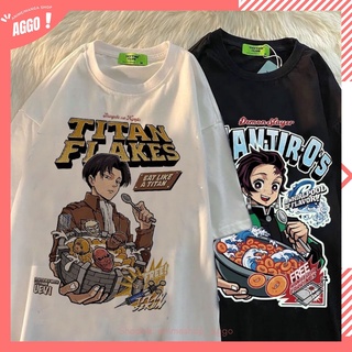 [BST] Áo Thun Tay Lửng Anime Attack On Titan, Demon Slayer Kimetsu no Yaiba , Dr. Stone Nam Nữ Đủ Size Cực HOT