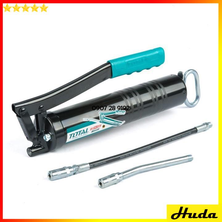 Súng bơm mỡ 400cc 600cc áp suất làm việc 3600-4500 PSI Total Ingco 1234