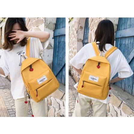 Bộ Set Balo laptop du lịch đi học kèm túi bút, túi xách và túi đeo chéo