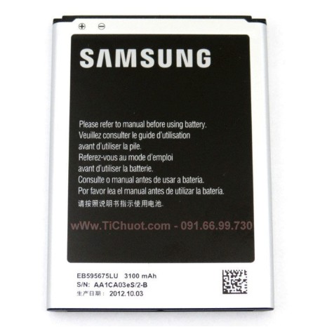 Pin Galaxy Note 2 EB595675LU 3100 mAh ZIN Chính Hãng