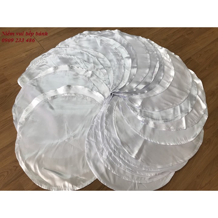 Khăn cuốn bánh tráng KT 55cm kèm dây buộc