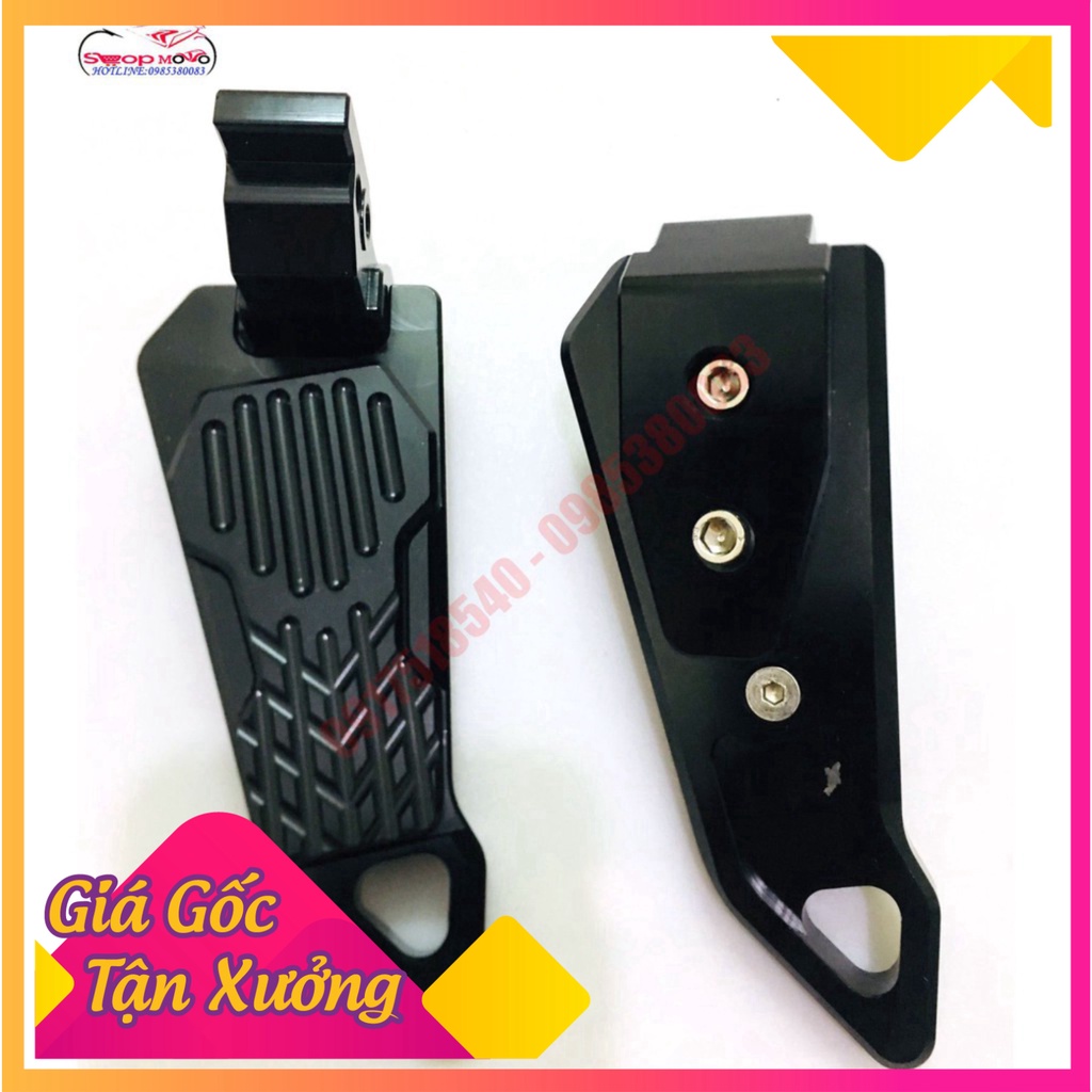 GÁC CHÂN BIKER CNC CHO SHVN2012-2017, SH300i 2016, SH Mode. (Ảnh Sp thật)