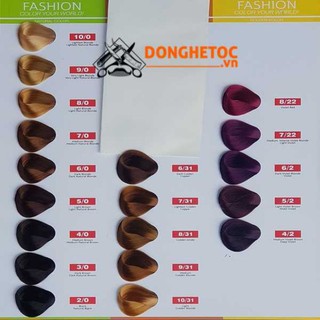 Bảng màu Osakak Redlife