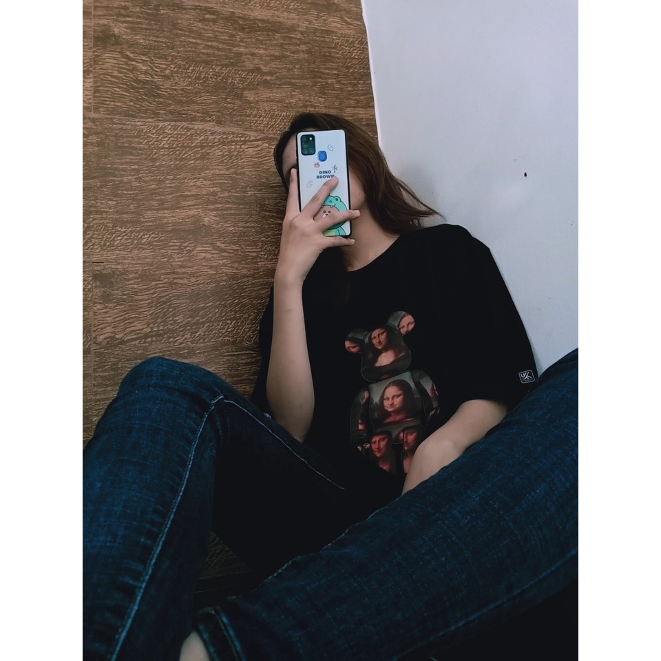 Áo Thun Tay Lỡ BearBrick, Áo phông unisex Form rộng Oversize, chất liệu Cotton. KKIMSHOP