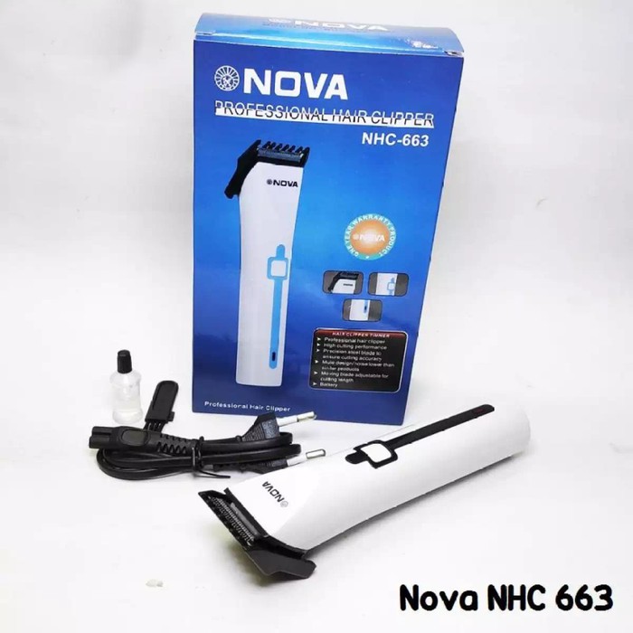 (Hàng Mới Về) Dao Cạo Râu / Tóc Nova Nhc663 Chất Lượng Cao