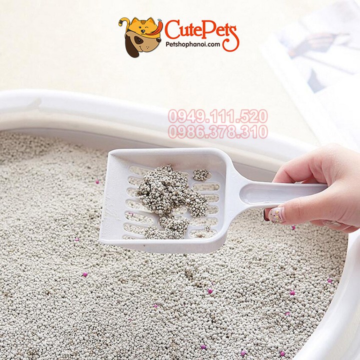 Xẻng xúc cát cho mèo - CutePets Phụ kiện thú cưng Pet Shop Hà Nội