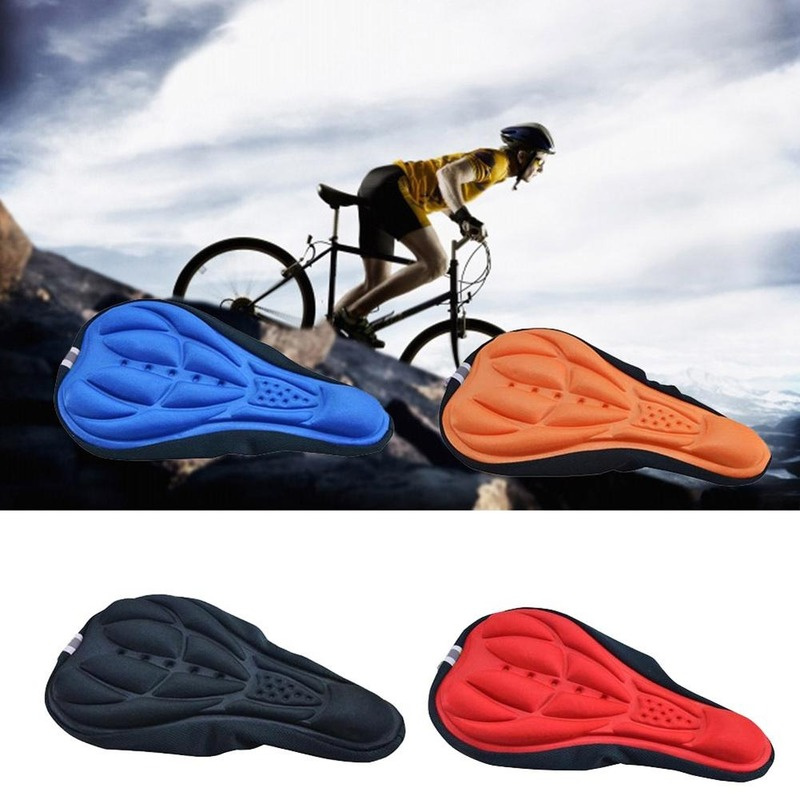 Foam pad for mountain bike saddle, comfortable, anti-slip, convenient