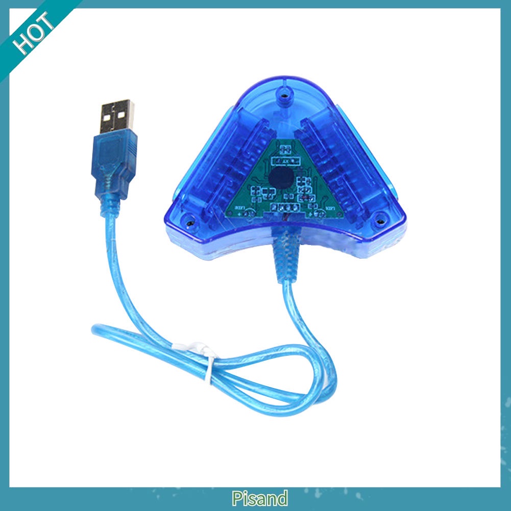 Cáp chuyển đổi USB hình tam giác cho tay cầm chơi game PS2