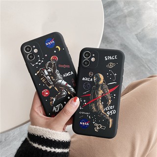Casing iPhone 12 Pro max 11 11Pro Max 6 6s 7 8 Plus X XR XS MAX SE Trent Brand NASA Soft TPU Phone Cover