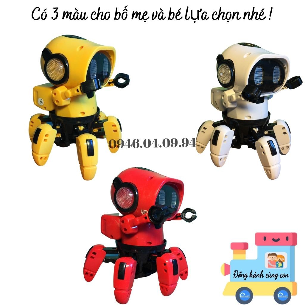 Đồ chơi phát nhạc ‍TẶNG PIN‍ Robot nhảy vui nhộn cho bé cả ngày vui vẻ