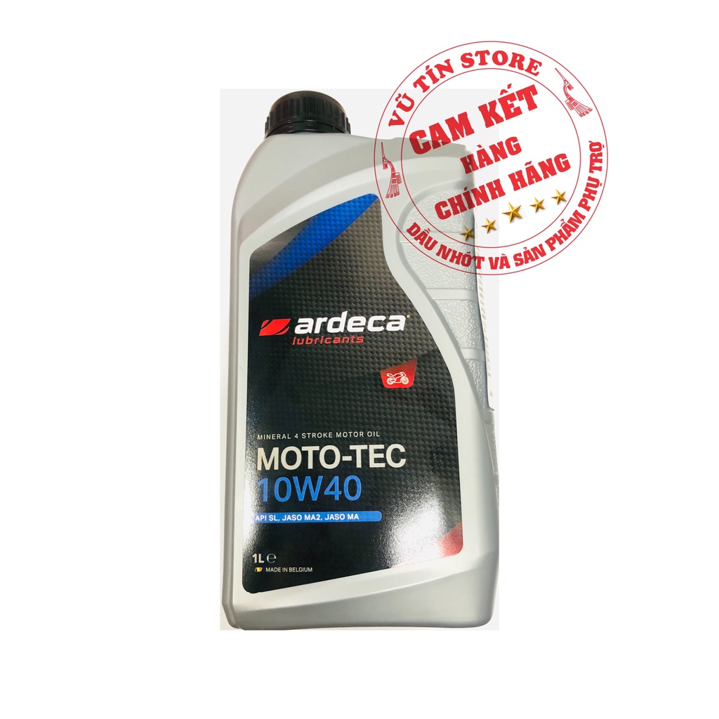 Dầu nhớt động cơ Ardeca Moto -Tec 10w40