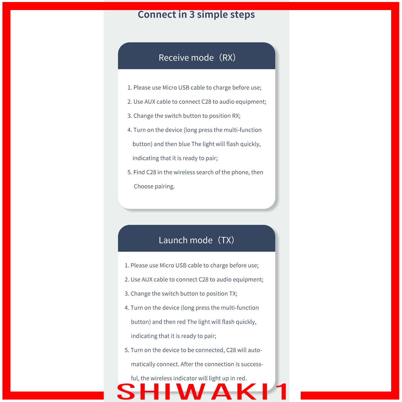 Bộ Thu Phát Bluetooth 5.0 Không Dây 2 Trong 1 Chuẩn 3.5mm Aux | BigBuy360 - bigbuy360.vn