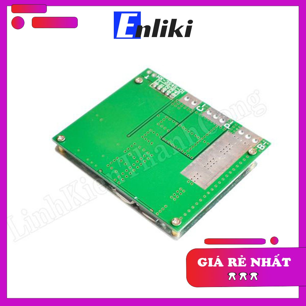 3S 100A Mạch Bảo Vệ Pin 18650 BMS 3.7V - Hệ 3 Cell Nối Tiếp