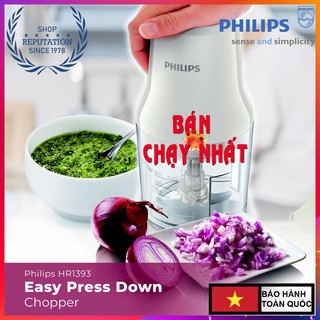 Máy xay thịt, thực phẩm gia đình Philips HR1393