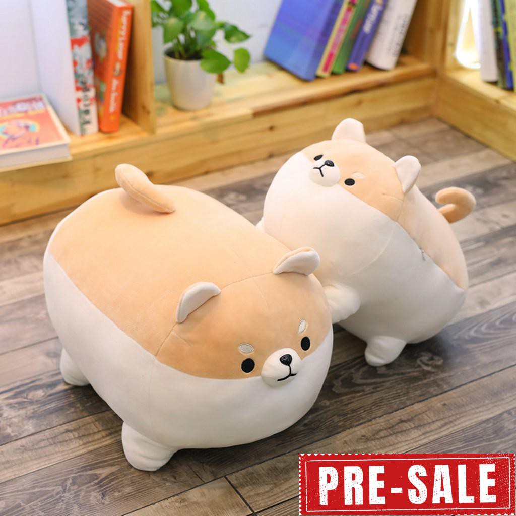 Dễ Thương Thú Nhồi Bông Hình Chó Shiba Đáng Yêu