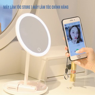 GƯƠNG MAKEUP ĐÈN LED ĐẾ CAO PRITECH