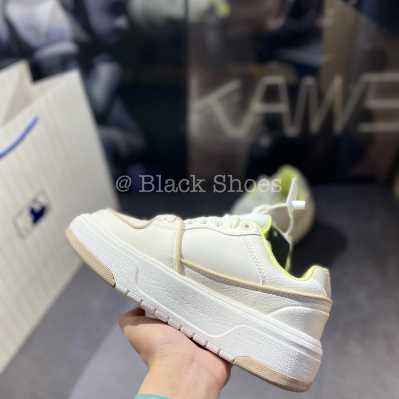 Giày MLB_Chunky Liner White Brow/ML_B Xanh Cốm