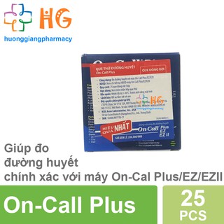 Que thử đường huyết On Call Plus