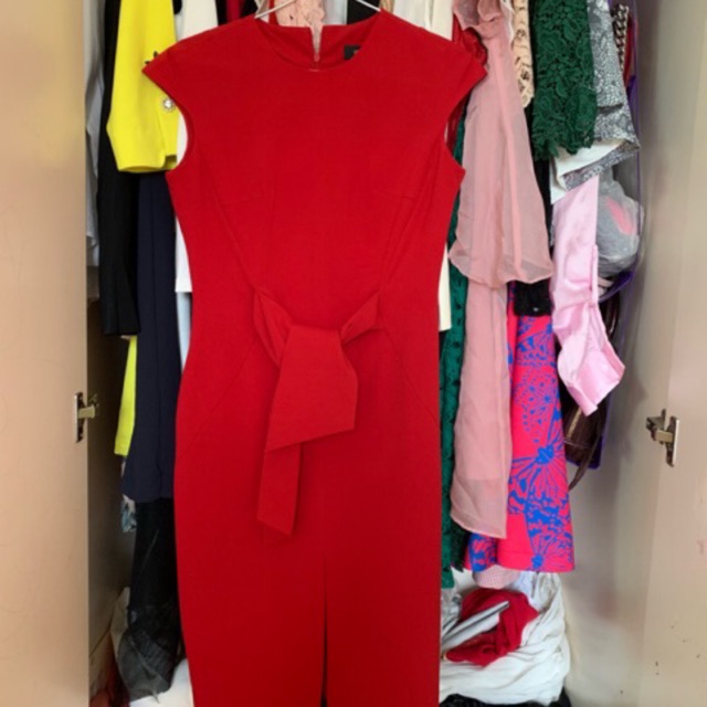 Elise , eve ,  vnxk... váy S đỏ và bé gái công chúa Đỏ sz 5