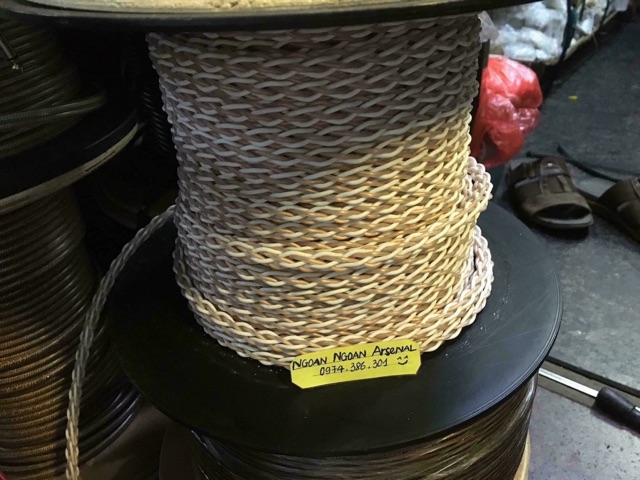 dây tín hiệu âm thanh Balanced/canon/XLR hàng chất lượng. Báo giá 1 dây 2 rắc