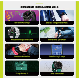 Đồng Hồ Thông Minh Zeblaze VIBE 6