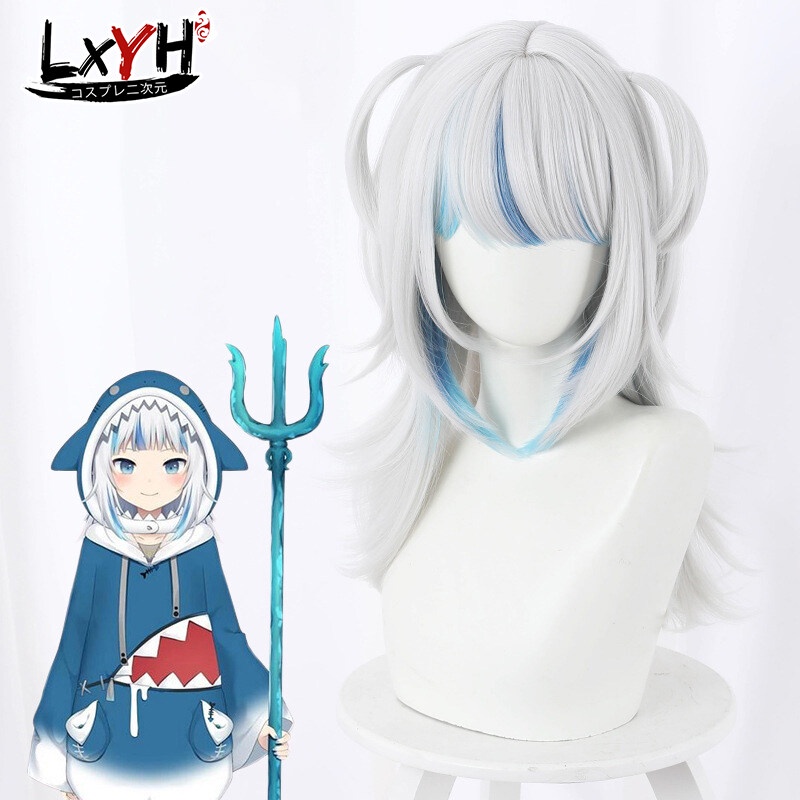 Hololive Gawr Gura Vtuber Cosplay Costume Phim hoạt hình Anime Cosplay Trang phục Dress Woman