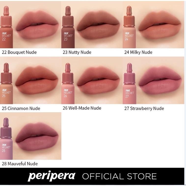 Son Kem Lì Peripera Ink Velvet Nude