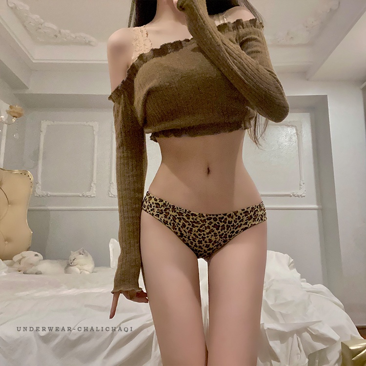 Quần Lót In Họa Tiết Da Báo Phần Mông bằng Ren Gợi Cảm  Cho Nữ( 45-60kg ) | BigBuy360 - bigbuy360.vn
