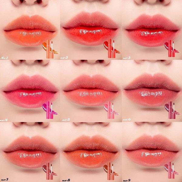 Son Tint Bóng Romand Juicy Lasting Tint 5.5g Siêu Lì Chính Hãng