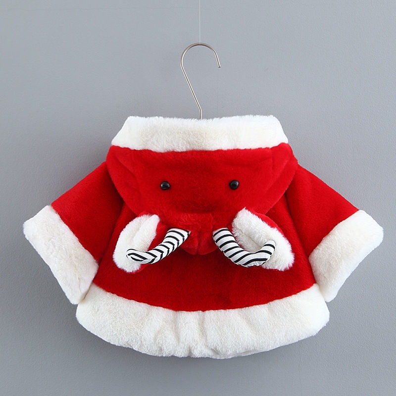 Áo choàng nhung chống gió thời trang thu đông cho bé từ 1 tuổi 2 tuổi
 | BigBuy360 - bigbuy360.vn