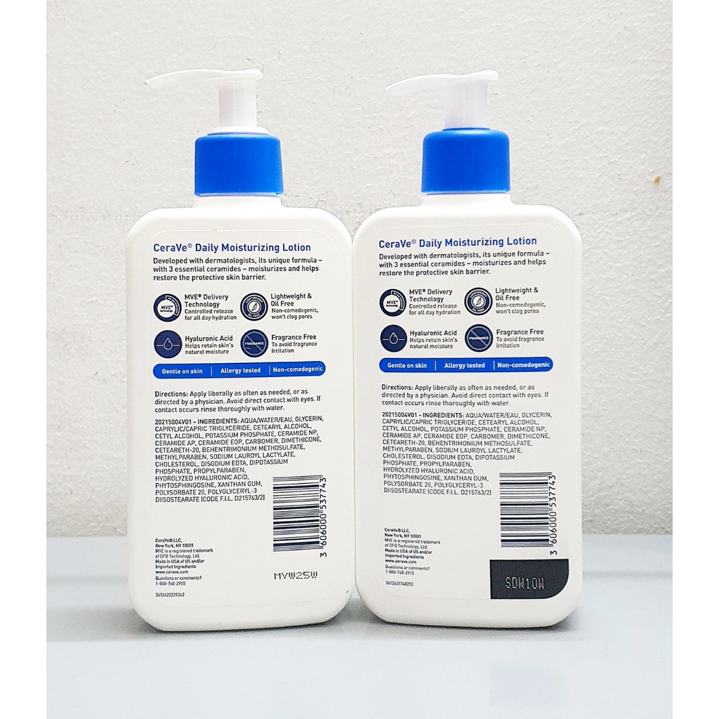 Kem dưỡng thể Lotion Cerave Daily Moisturizing 473 ml từ Mỹ