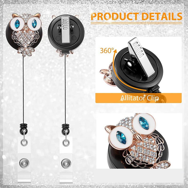 Set 5 Huy Hiệu Cài Áo Hình Động Vật Dễ Thương