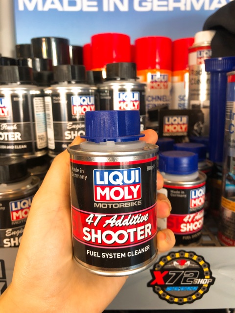 Dung dịch làm sạch buồng đốt Liqui Moly 4T Additive Shooter - Carbon Cleaner 80ml